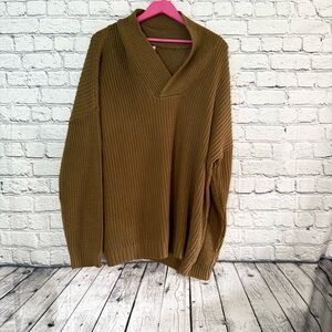 BLAIR. Tan sweater. Size 2X